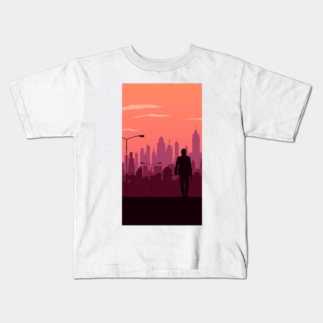 Parabellum Kids T-Shirt by RezhaHardrocker